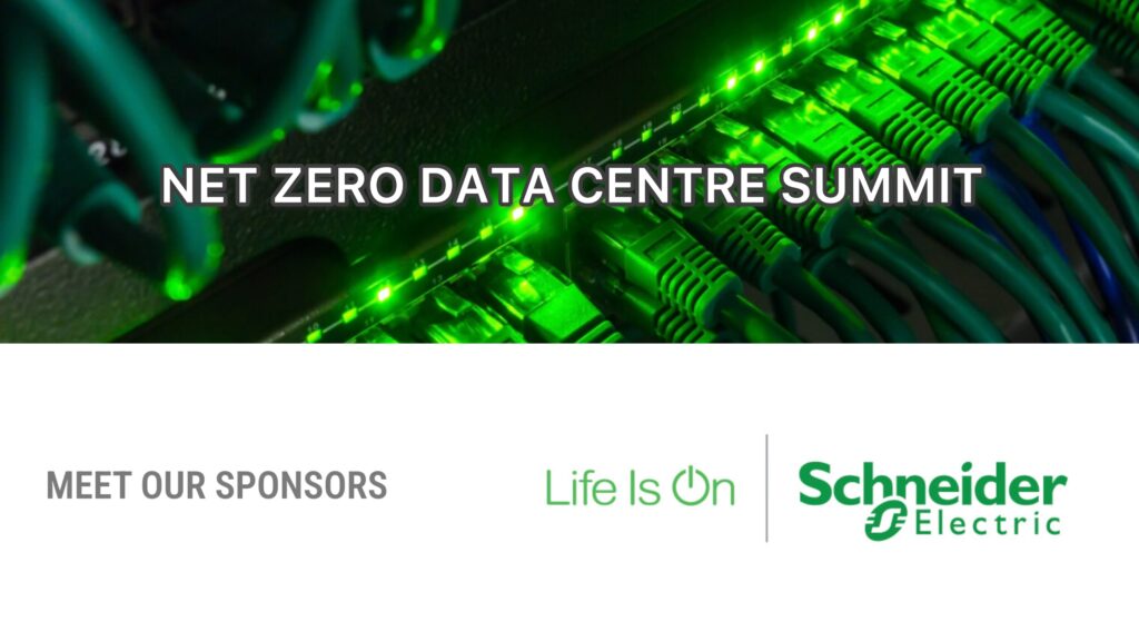 Schneider Joins as Gold Sponsor for the NET ZERO DATA CENTRE SUMMIT