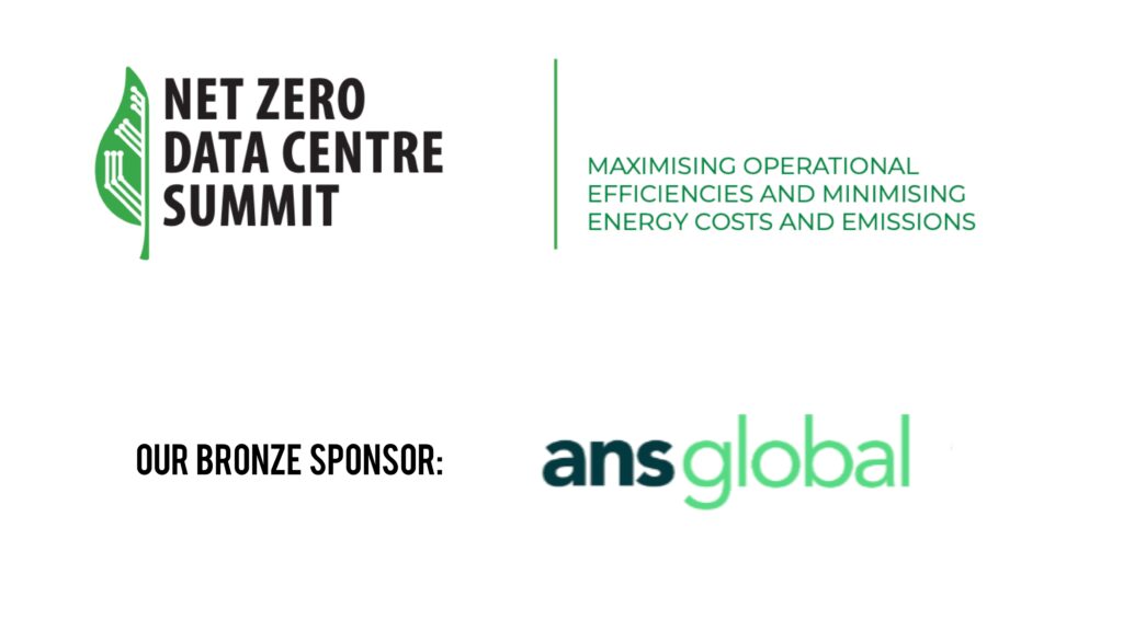 ANS Global Joins as Bronze Sponsor for the NET ZERO DATA CENTRE SUMMIT