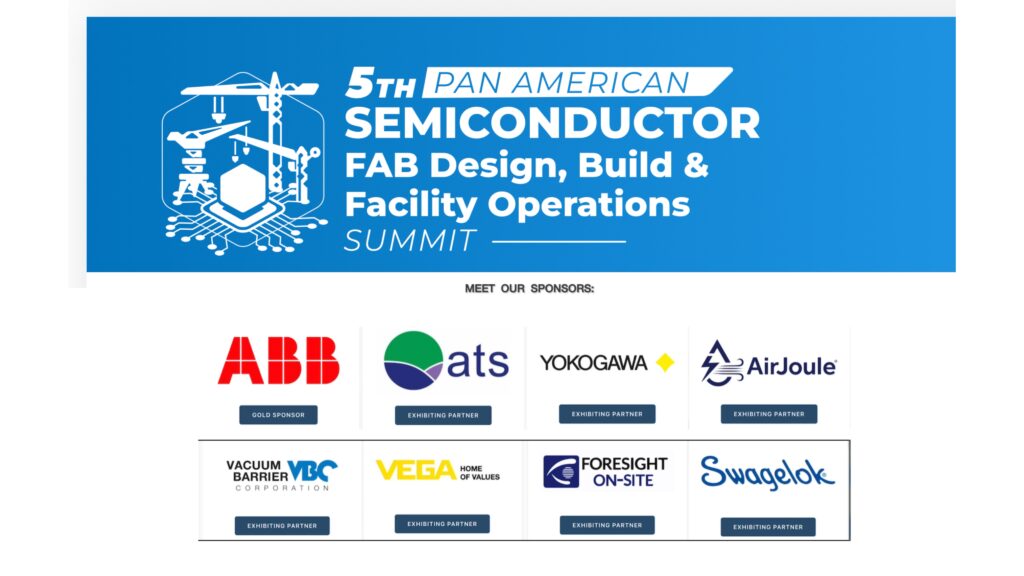 Event Partners: 5th Semiconductor FAB Design, Build & Facility Operations Summit
