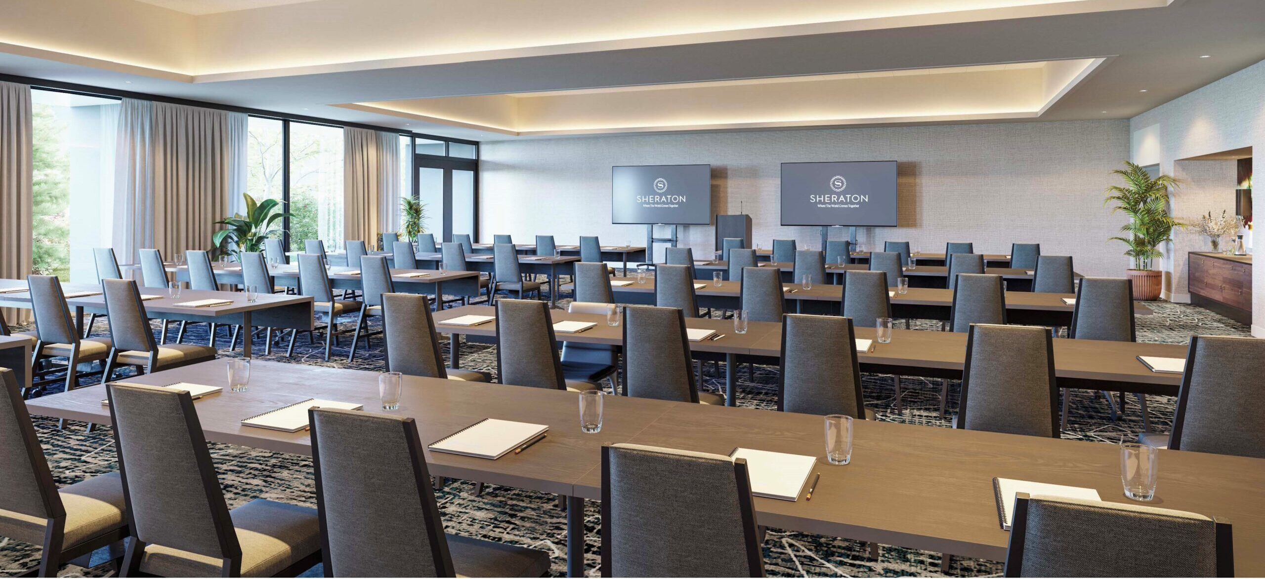 Sheraton Reston meeting room