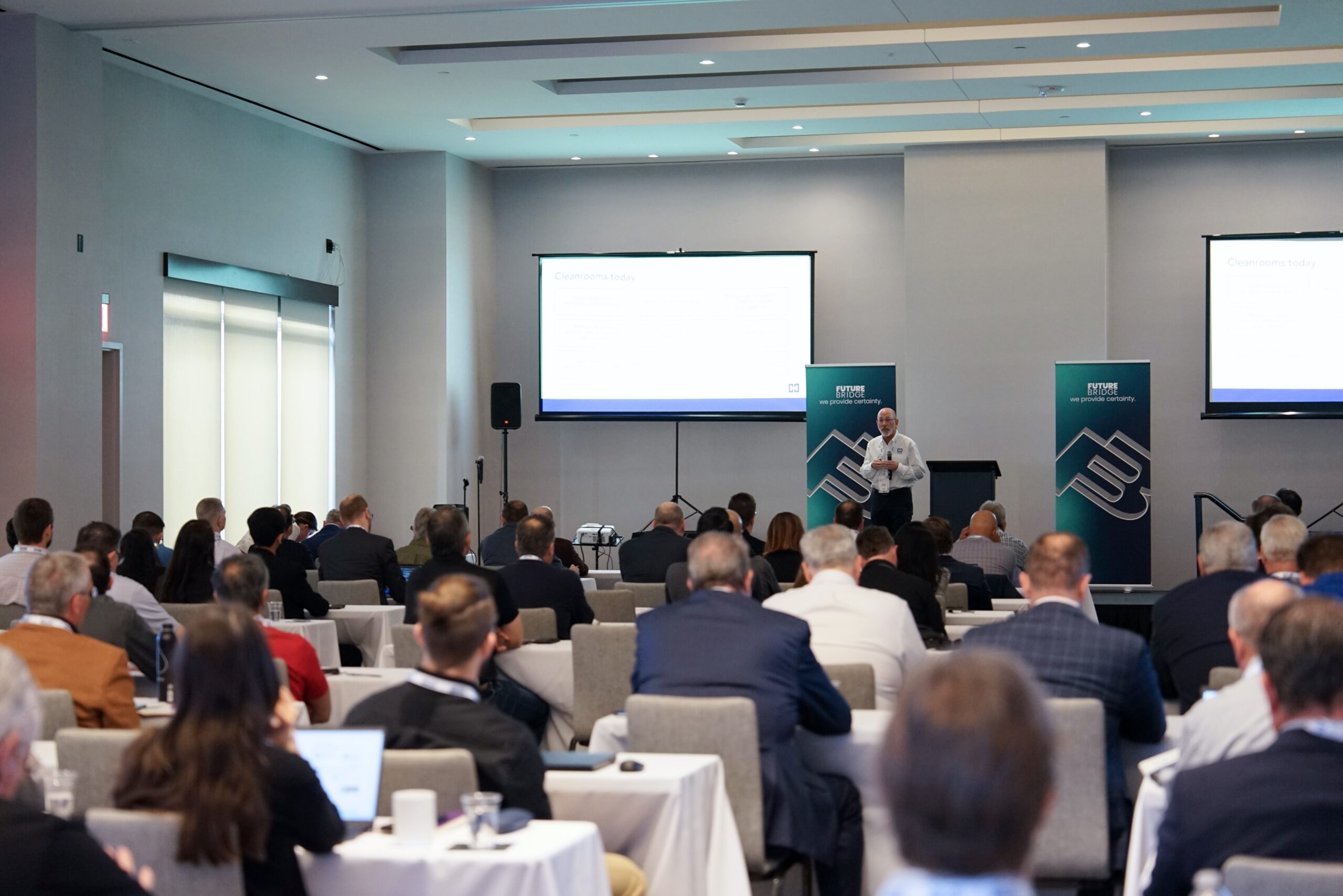 Summit session in progress at a Future Bridge event