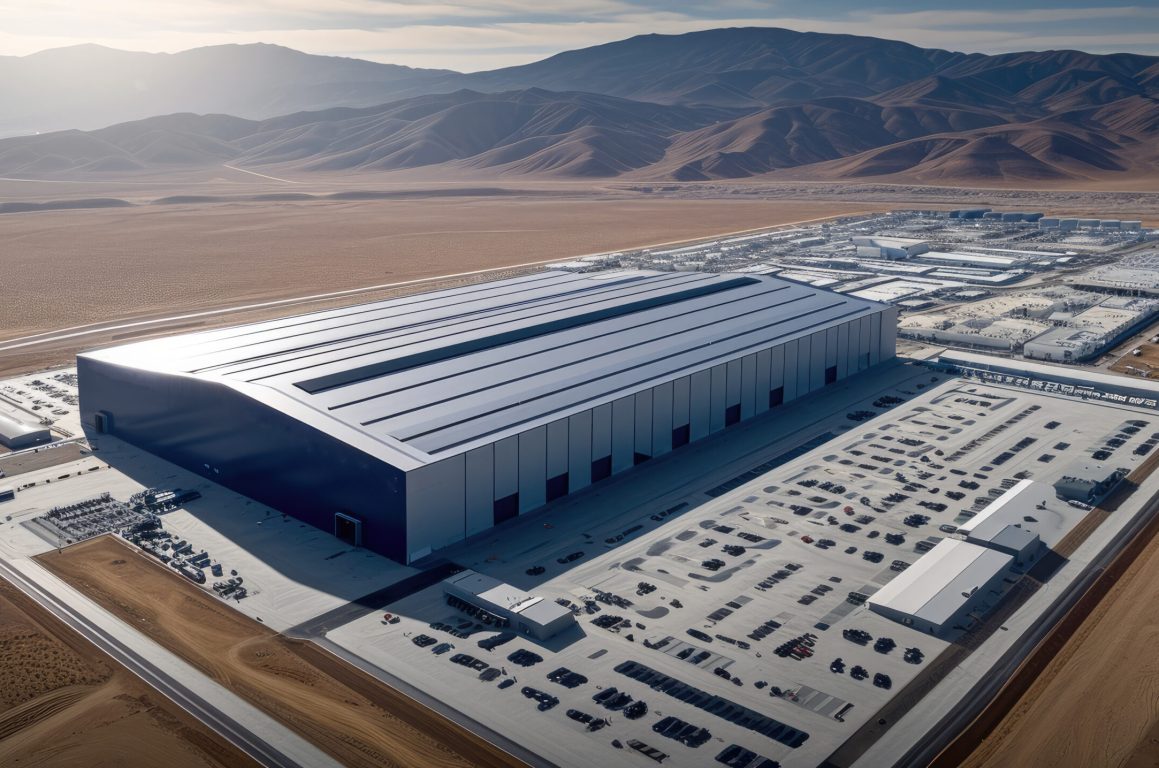 A gigafactory